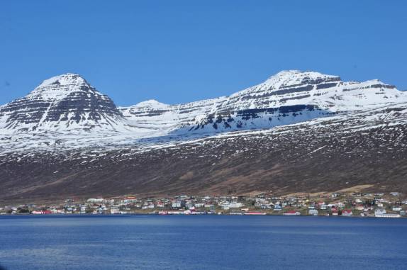 Breidalsvík, no leste da Islândia